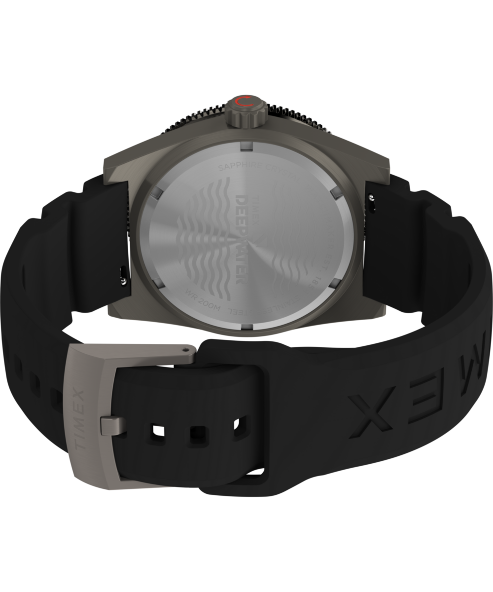 Deepwater Reef 200 41mm Synthetic Rubber Strap Watch