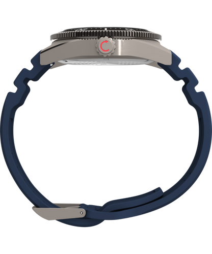 Deepwater Reef 200 GMT 41mm Synthetic Rubber Strap Watch