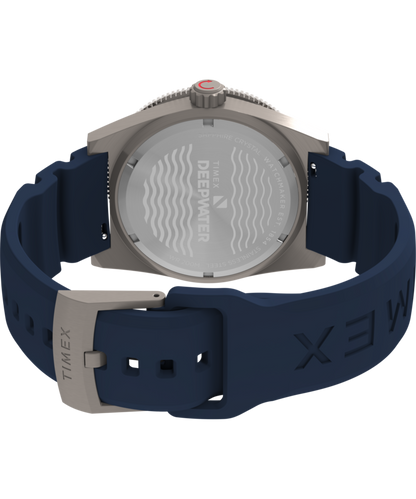 Deepwater Reef 200 GMT 41mm Synthetic Rubber Strap Watch