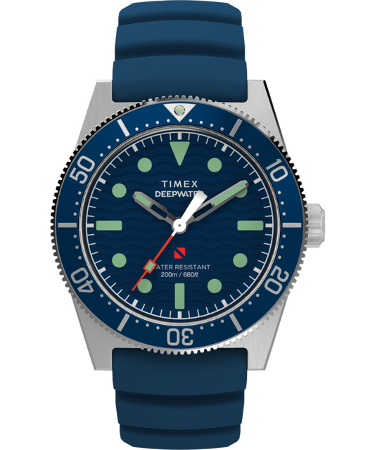 Deepwater Reef 200 41mm Synthetic Rubber Strap Watch