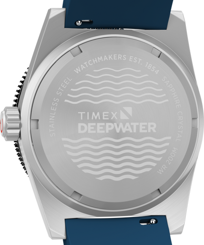 Deepwater Reef 200 41mm Synthetic Rubber Strap Watch