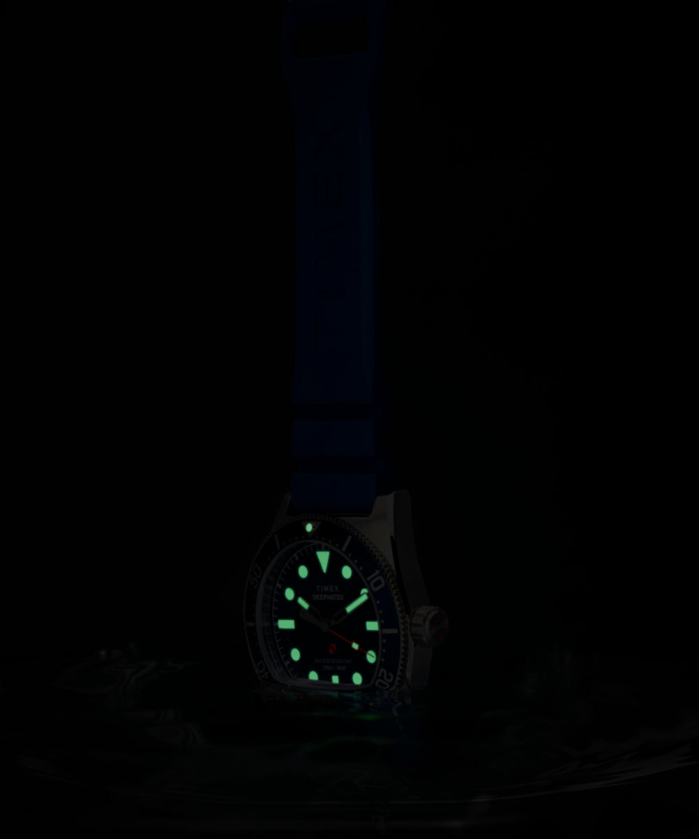 Deepwater Reef 200 41mm Synthetic Rubber Strap Watch