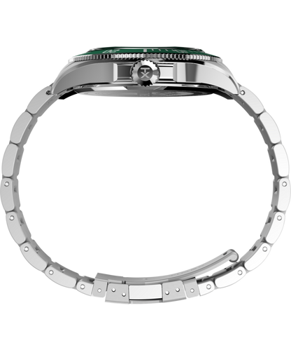 Harborside Coast Multifunction 43mm Stainless Steel Bracelet Watch