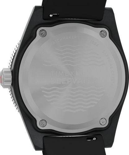 Deepwater Reef 200 XCF 43mm Synthetic Rubber Strap Watch