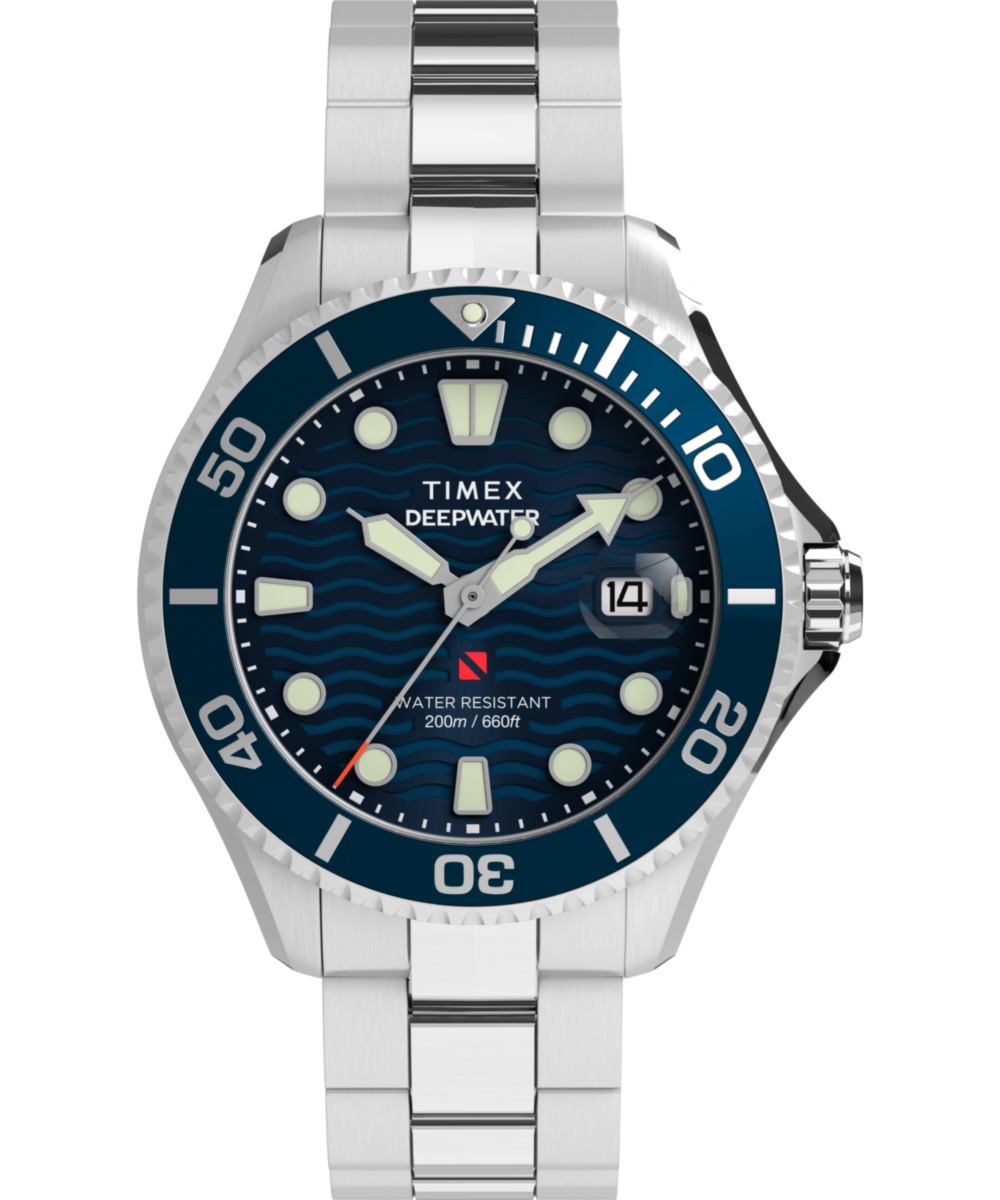 Deepwater Meridian 200 44mm Stainless Steel Bracelet Watch