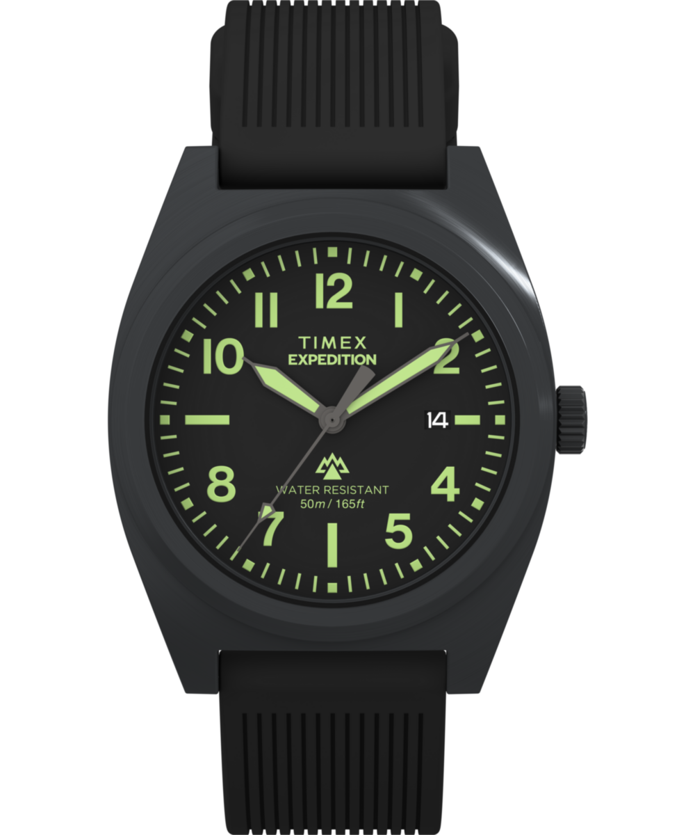 Expedition Capstone 39mm Silicone Strap Watch