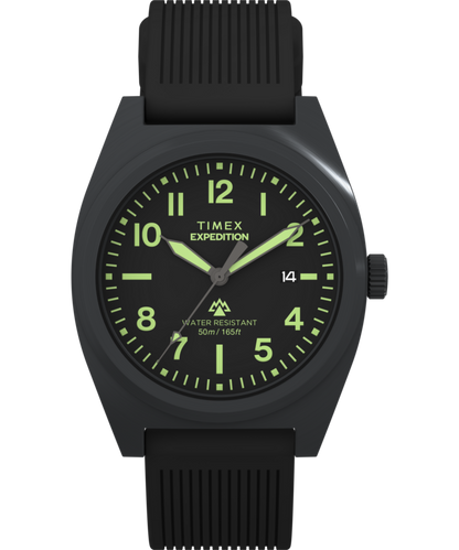 Expedition Capstone 39mm Silicone Strap Watch