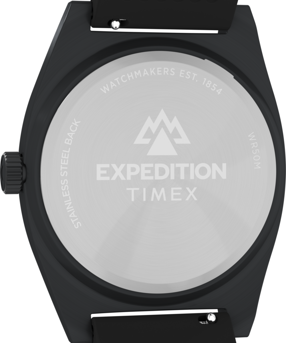 Expedition Capstone 39mm Silicone Strap Watch