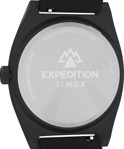 Expedition Capstone 39mm Silicone Strap Watch