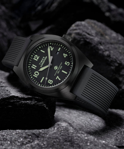 Expedition Capstone 39mm Silicone Strap Watch