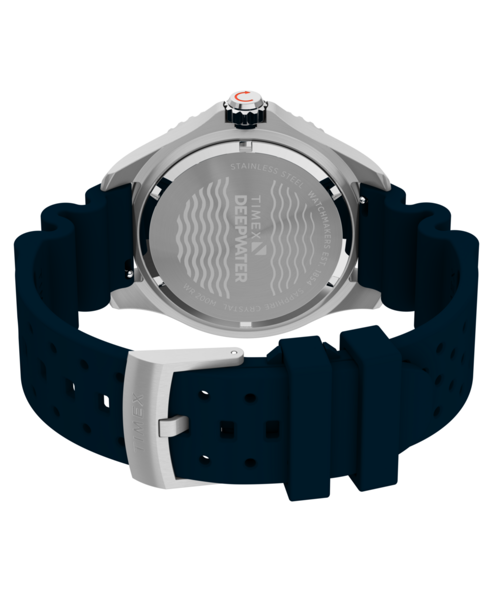 Deepwater Meridian 200 44mm Synthetic Rubber Strap Watch