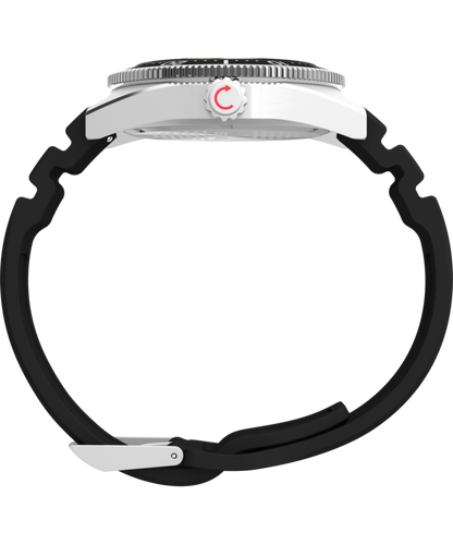 Deepwater Reef 200 GMT 41mm Synthetic Rubber Strap Watch