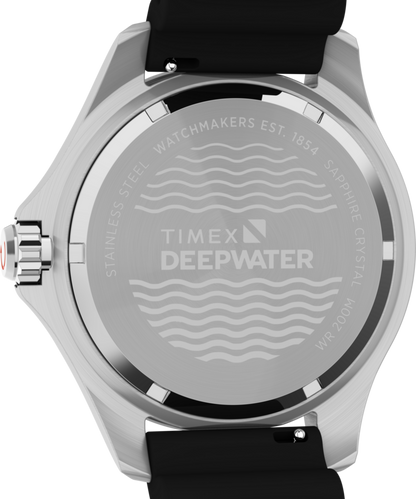 Deepwater Meridian 200 44mm Synthetic Rubber Strap Watch