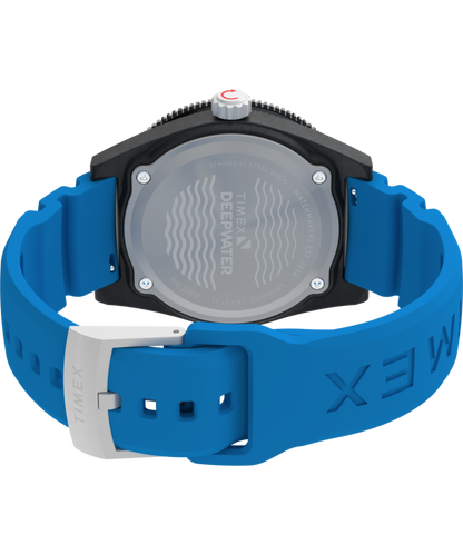 Deepwater Reef 200 XCF 43mm Synthetic Rubber Strap Watch