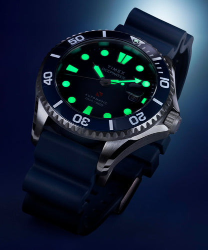Deepwater Meridian 200 Automatic 44mm HNBR Rubber Strap Watch