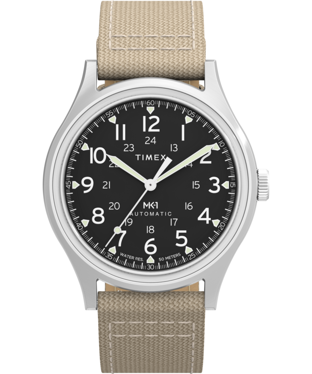 MK1 Automatic 40mm Fabric Strap Watch