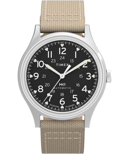 MK1 Automatic 40mm Fabric Strap Watch