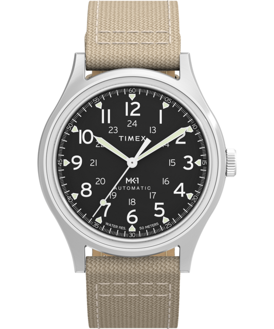 MK1 Automatic 40mm Fabric Strap Watch