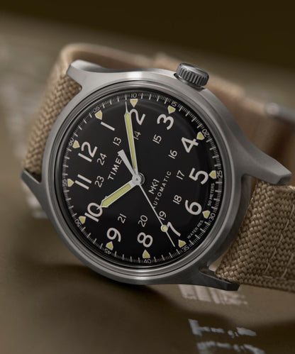 MK1 Automatic 40mm Fabric Strap Watch