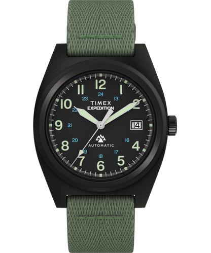 Expedition Capstone Automatic 39mm Eco-Conscious Fabric Strap Watch