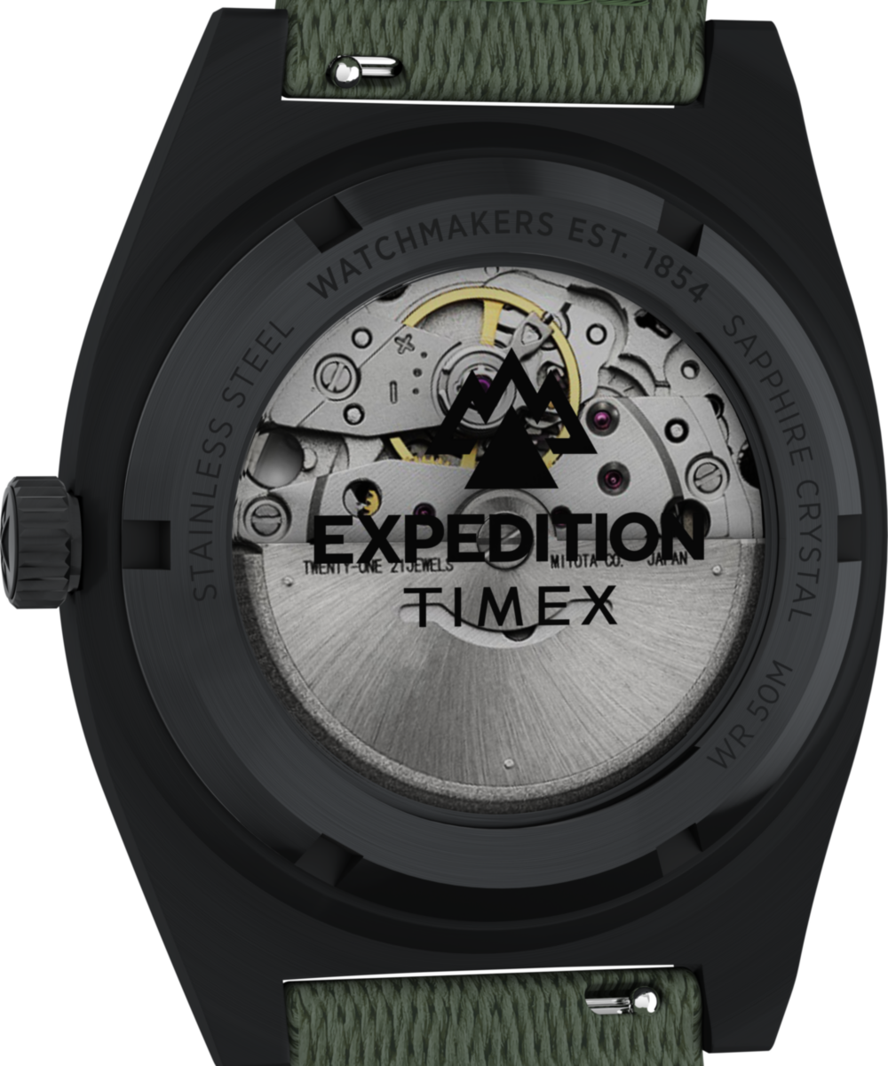 Expedition Capstone Automatic 39mm Eco-Conscious Fabric Strap Watch