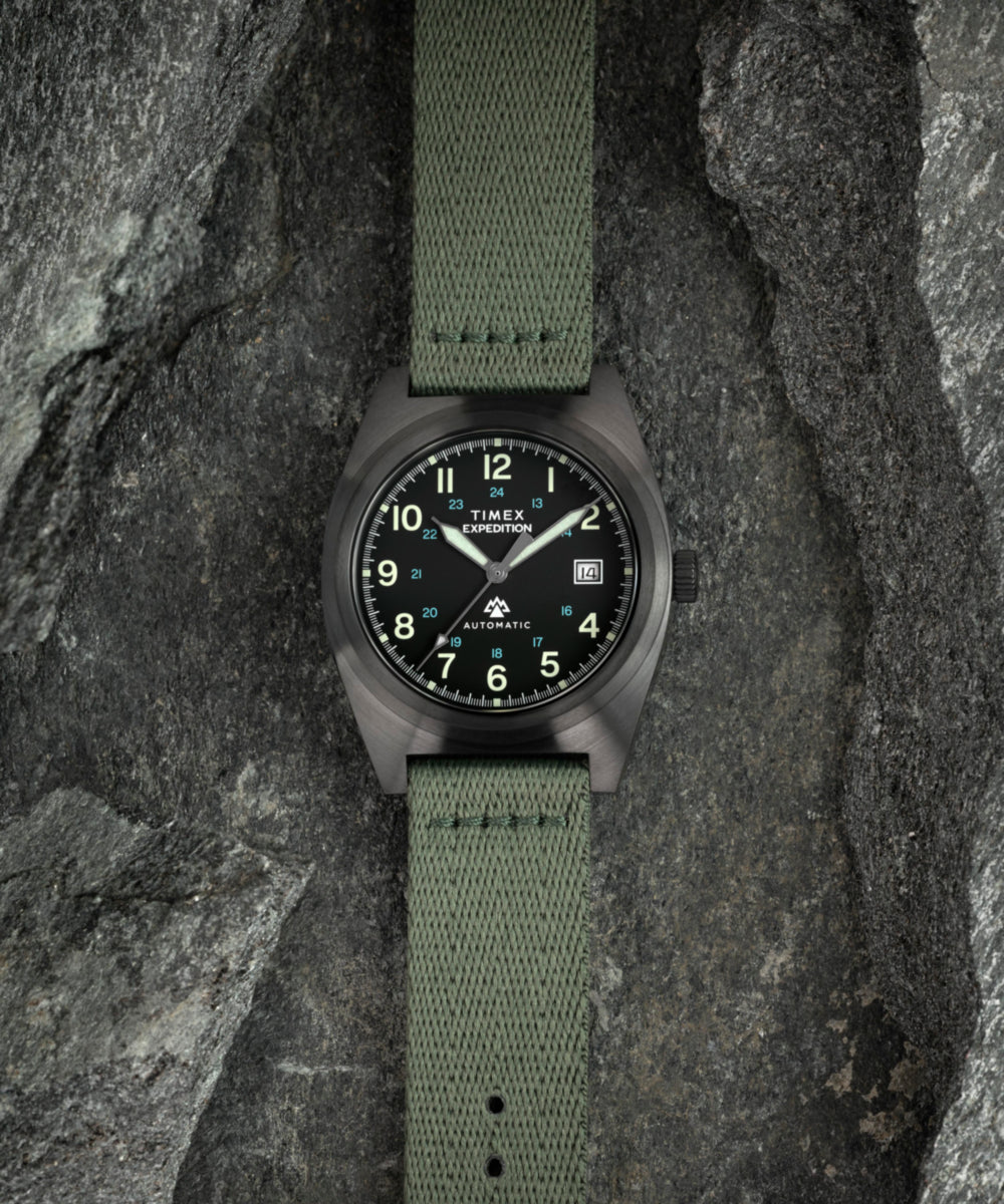 Expedition Capstone Automatic 39mm Eco-Conscious Fabric Strap Watch