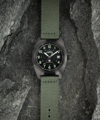 Expedition Capstone Automatic 39mm Eco-Conscious Fabric Strap Watch
