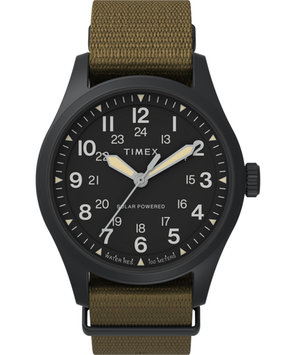 Expedition Field Post Solar 36mm Recycled Fabric Strap Watch