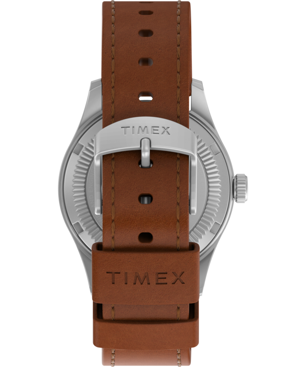 Expedition Field Post Solar 36mm Eco-Friendly Leather Strap Watch