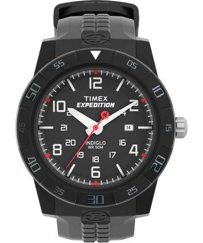 Expedition Rugged Core Analog 43mm Resin Strap Watch
