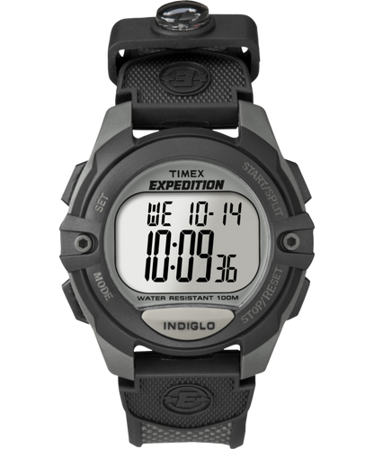 Expedition Chrono Alarm Timer 41mm Resin Strap Watch
