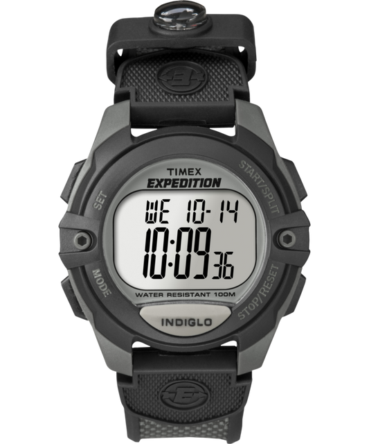 Expedition Chrono Alarm Timer 41mm Resin Strap Watch