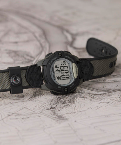 Expedition Chrono Alarm Timer 41mm Resin Strap Watch