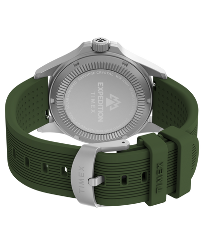Expedition Field Post Solar 41mm Silicone Strap Watch