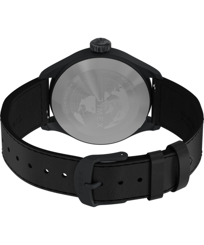 Waterbury Ace 41mm Leather Strap Watch