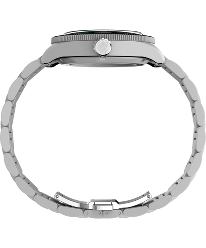 Waterbury Heritage Automatic GMT 41.5mm Stainless Steel Bracelet Watch