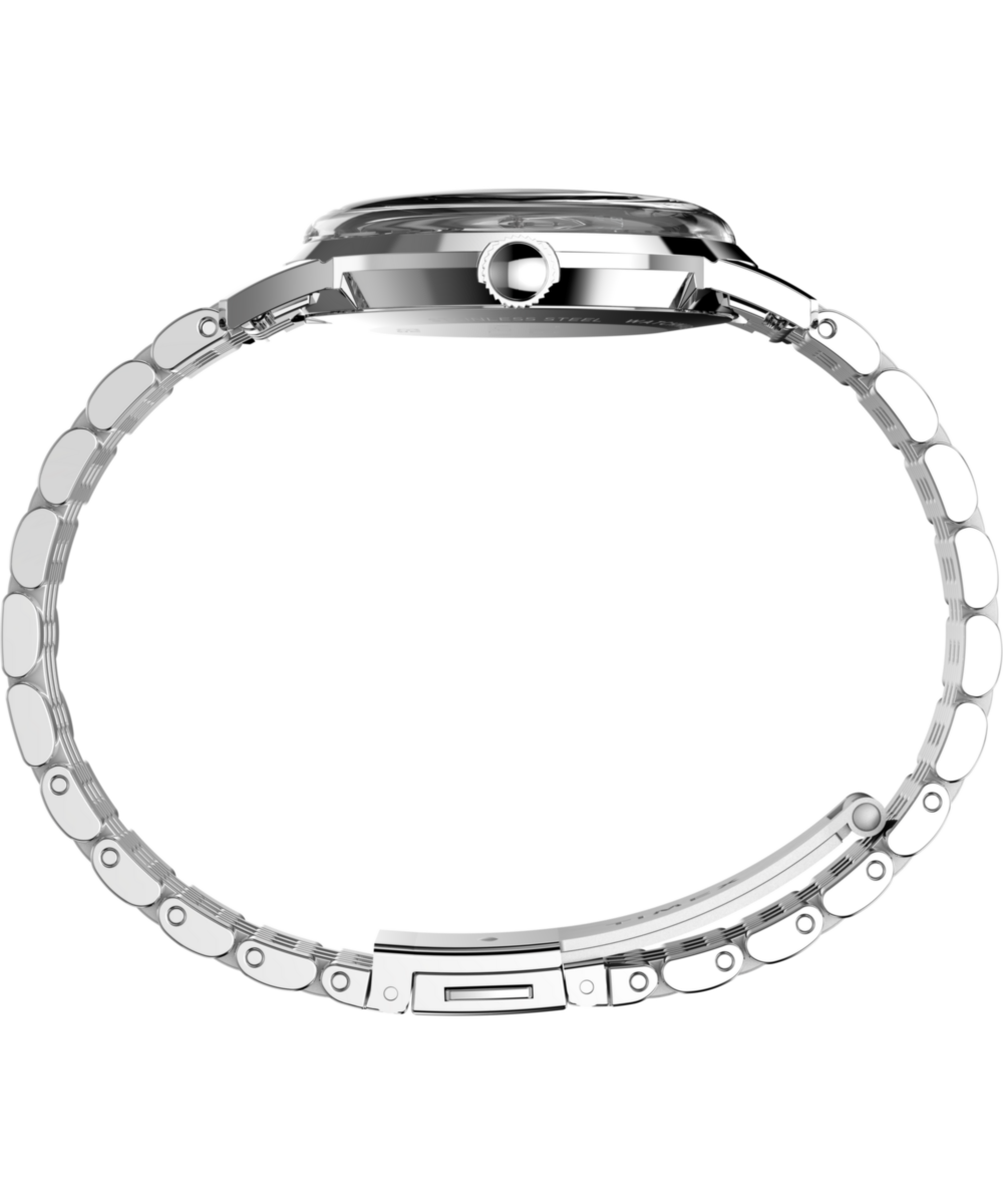 Marlin Quartz 34mm Stainless Steel Bracelet Watch