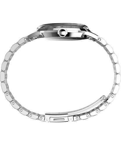 Marlin Quartz 34mm Stainless Steel Bracelet Watch