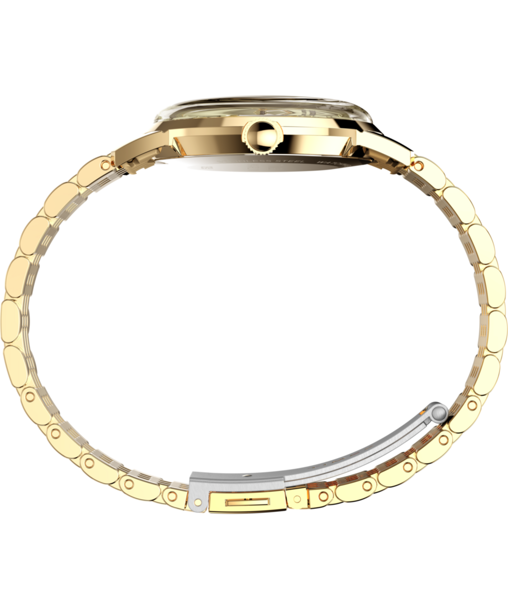 Marlin Quartz 34mm Stainless Steel Bracelet Watch