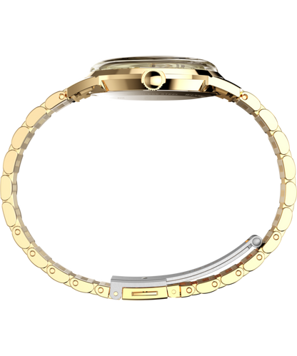 Marlin Quartz 34mm Stainless Steel Bracelet Watch