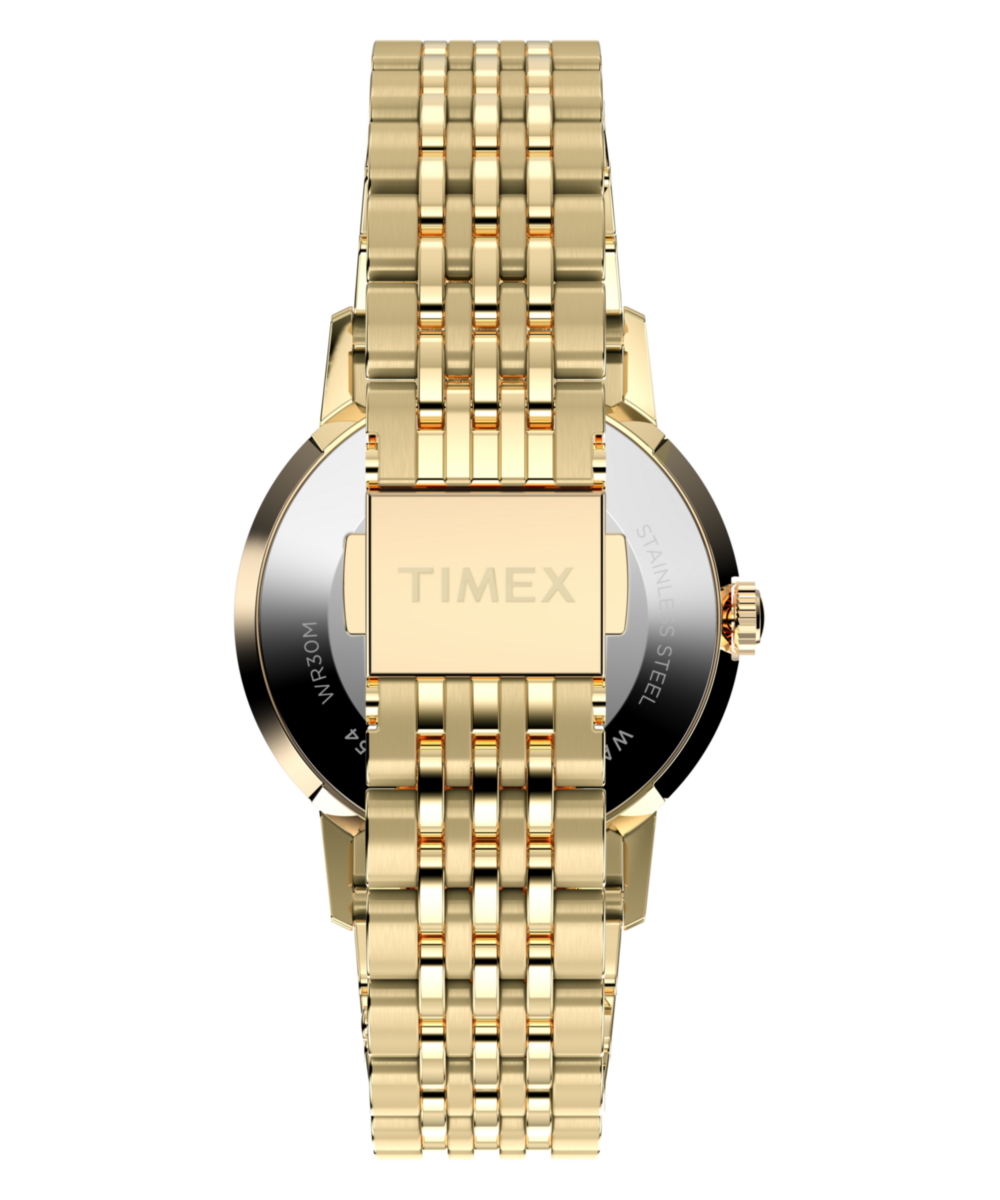 Marlin Quartz 34mm Stainless Steel Bracelet Watch