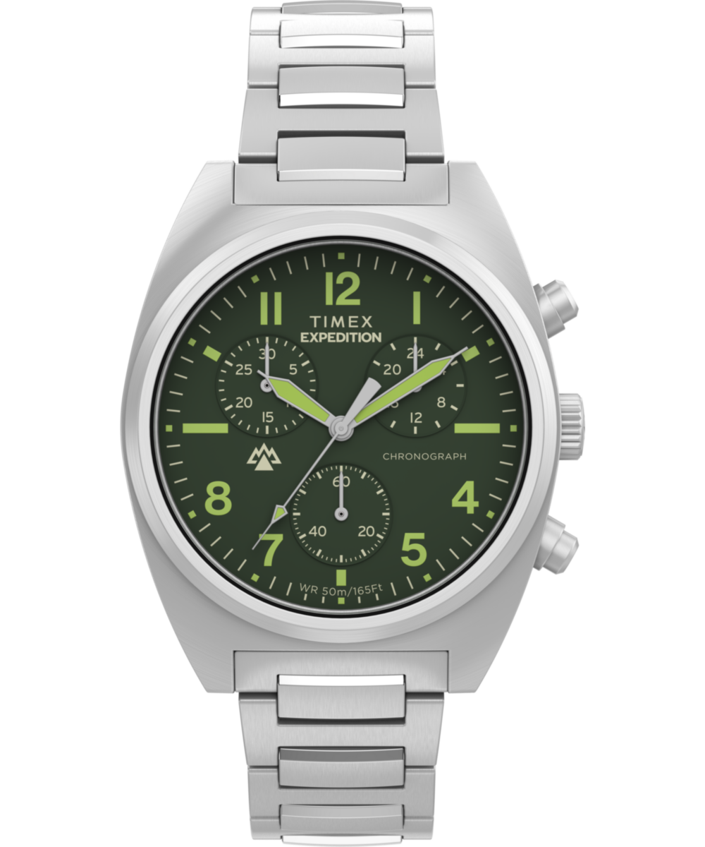 Expedition Capstone Chronograph 41mm Stainless Steel Bracelet Watch