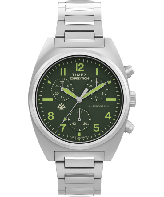 Expedition Capstone Chronograph 41mm Stainless Steel Bracelet Watch