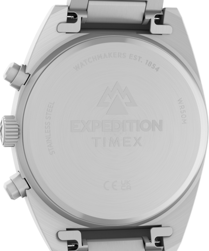 Expedition Capstone Chronograph 41mm Stainless Steel Bracelet Watch