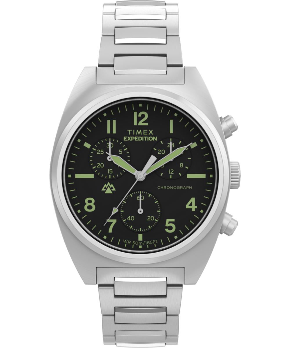 Expedition Capstone Chronograph 41mm Stainless Steel Bracelet Watch