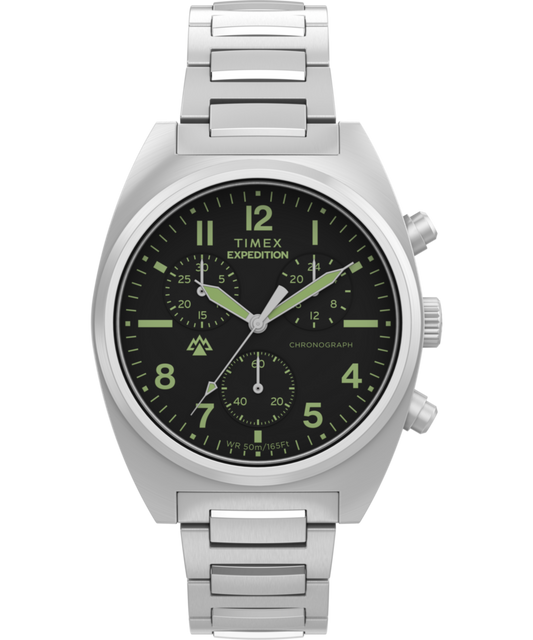 Expedition Capstone Chronograph 41mm Stainless Steel Bracelet Watch