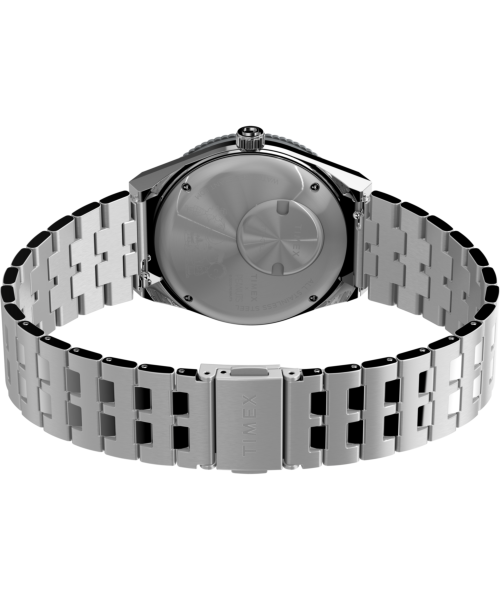 Peanuts x Q Timex GMT 38mm Stainless Steel Bracelet Watch