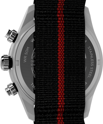 Waterbury Heritage Chronograph 39mm Fabric Strap Watch