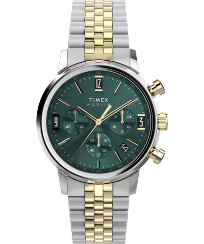 Marlin Chronograph Tachymeter 40mm Stainless Steel Bracelet Watch