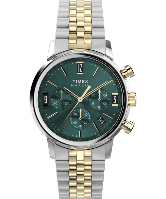 Marlin Chronograph Tachymeter 40mm Stainless Steel Bracelet Watch